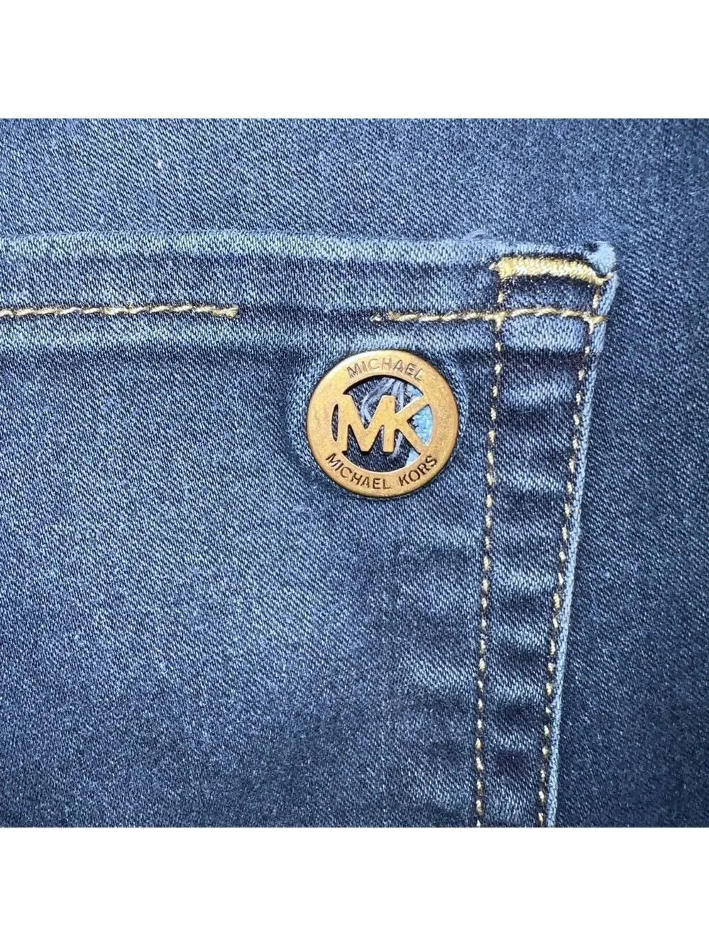 Michael Kors Izzy Skinny Women's Dark Blue Jeans